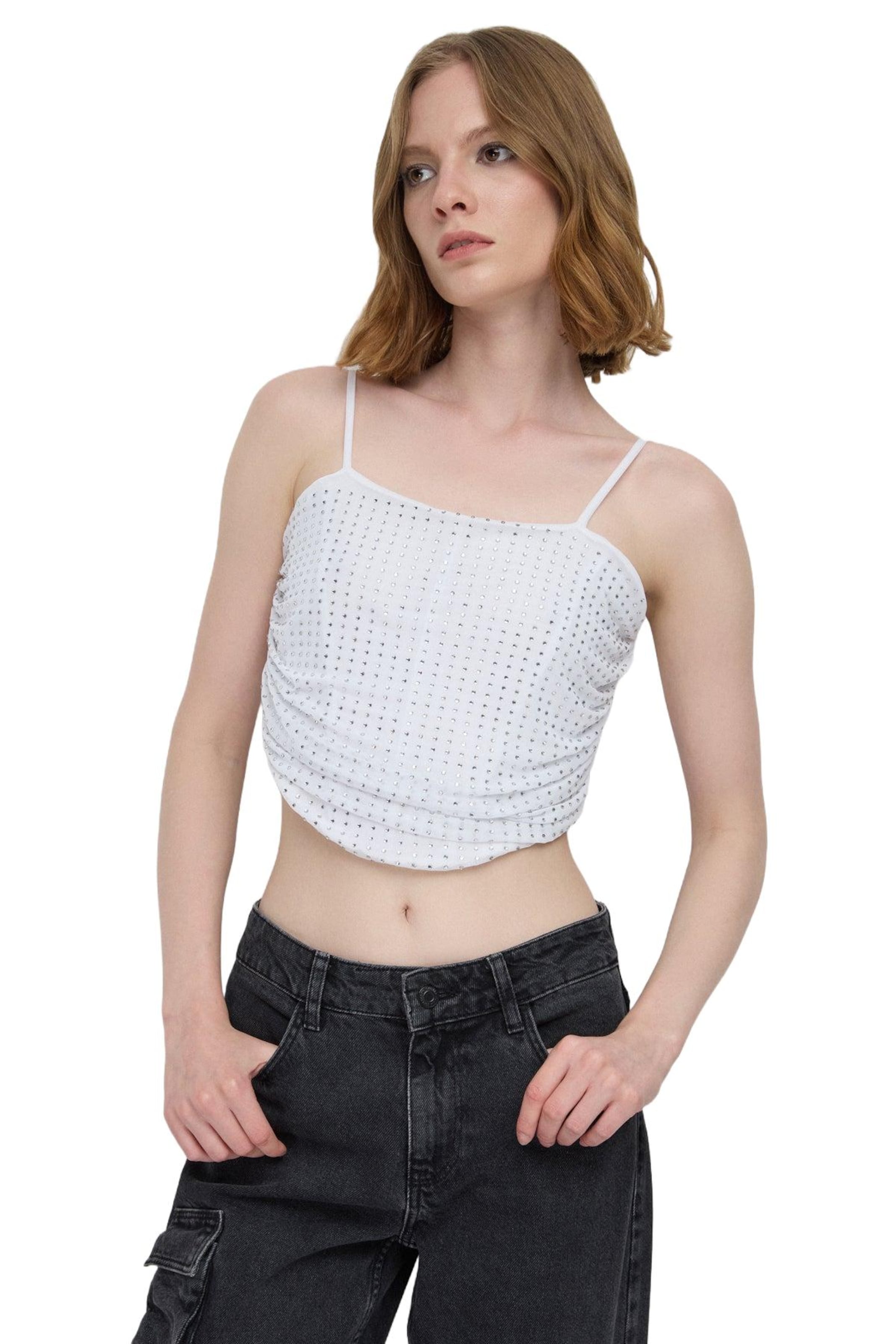 No Matter What Top in White