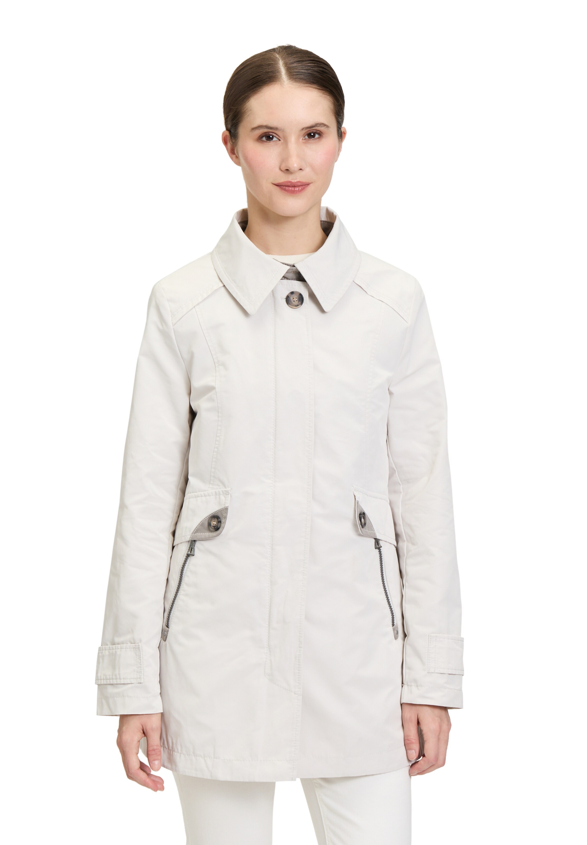 GIL BRET Between-Season Jacket in Grey: front