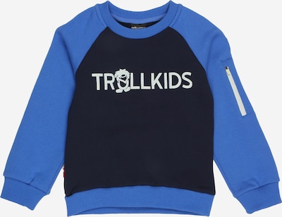 TROLLKIDS Sweatshirt de desporto 'Sandefjord' em azul / azul noturno / branco, Vista do produto