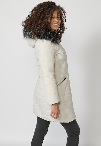 KOROSHI Winter parka in White