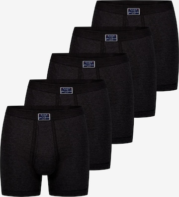 ESGE Boxershorts 'Feinripp Jeans' in Zwart: voorkant