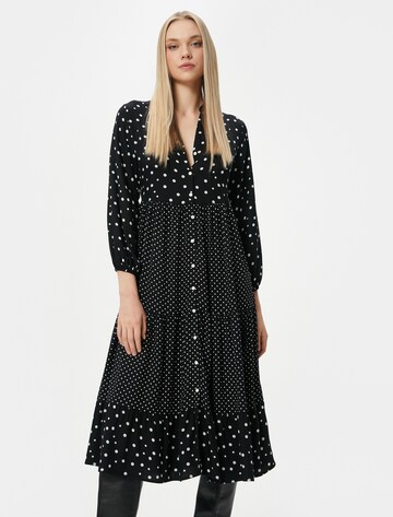 Koton Kleid in Schwarz: Vorderseite