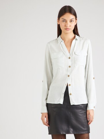 VERO MODA Bluse 'VMBumpy' in Grün: Vorderseite