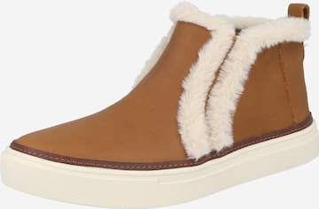 TOMS Ankle Boots 'BRYCE' in Brown: front