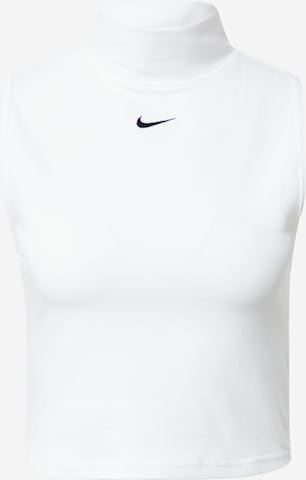 Nike SportswearTop - bijela boja: prednji dio