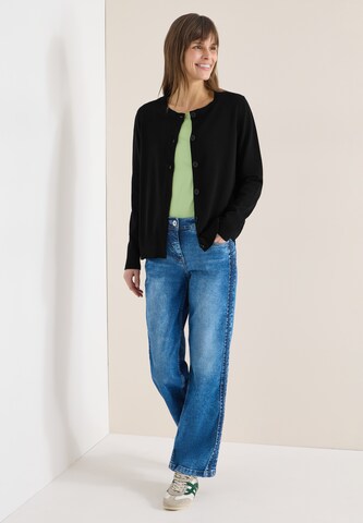 CECIL Strickjacke in Schwarz