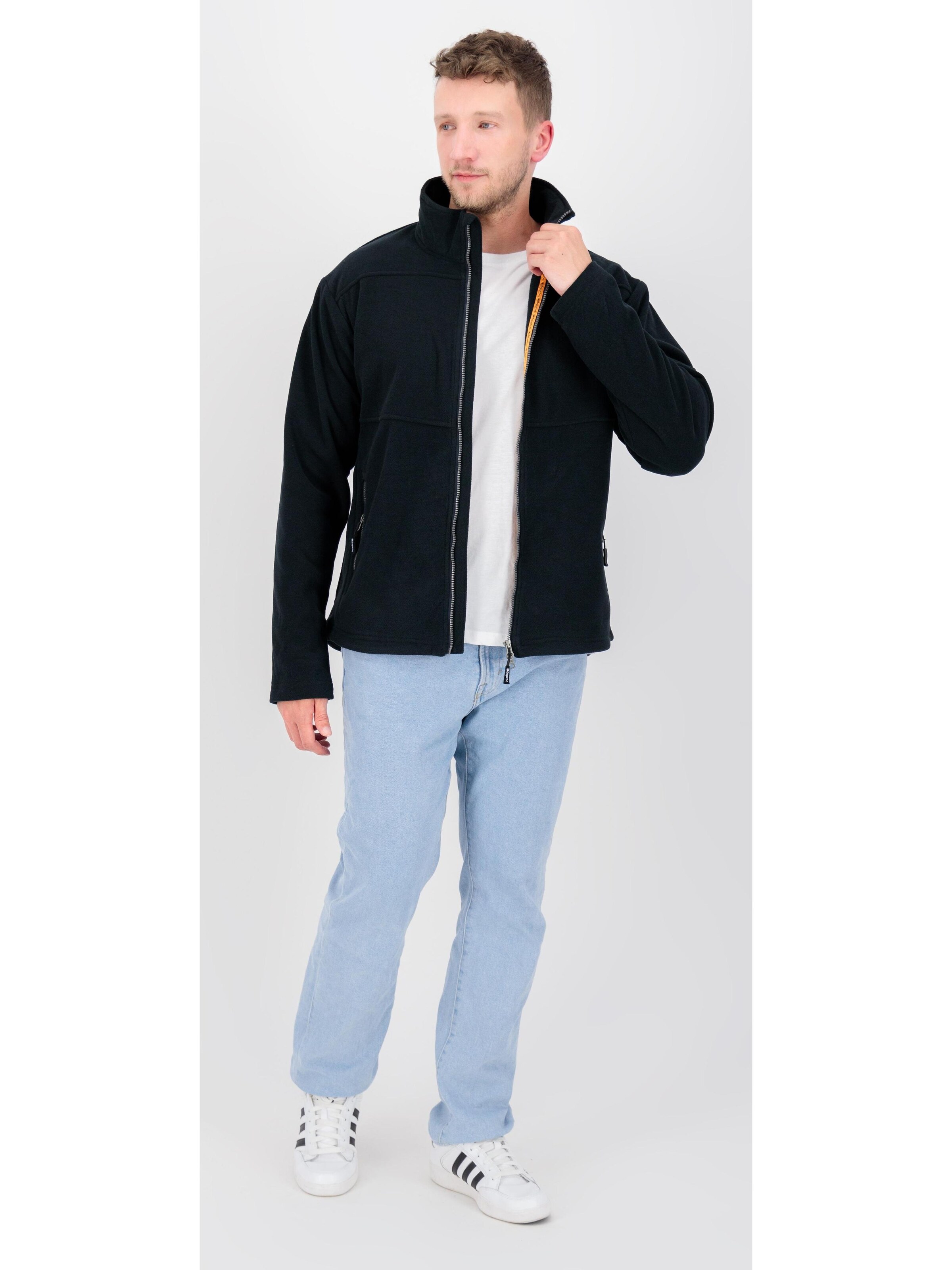 deproc Fleecejacke 'SEWARD MN'‌‌ in Grau