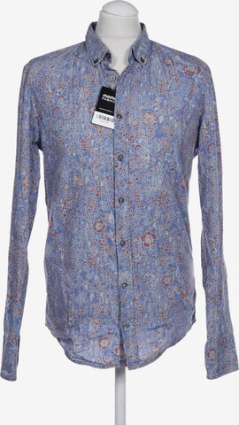 BOSS Button Up Shirt in M in Blue: front