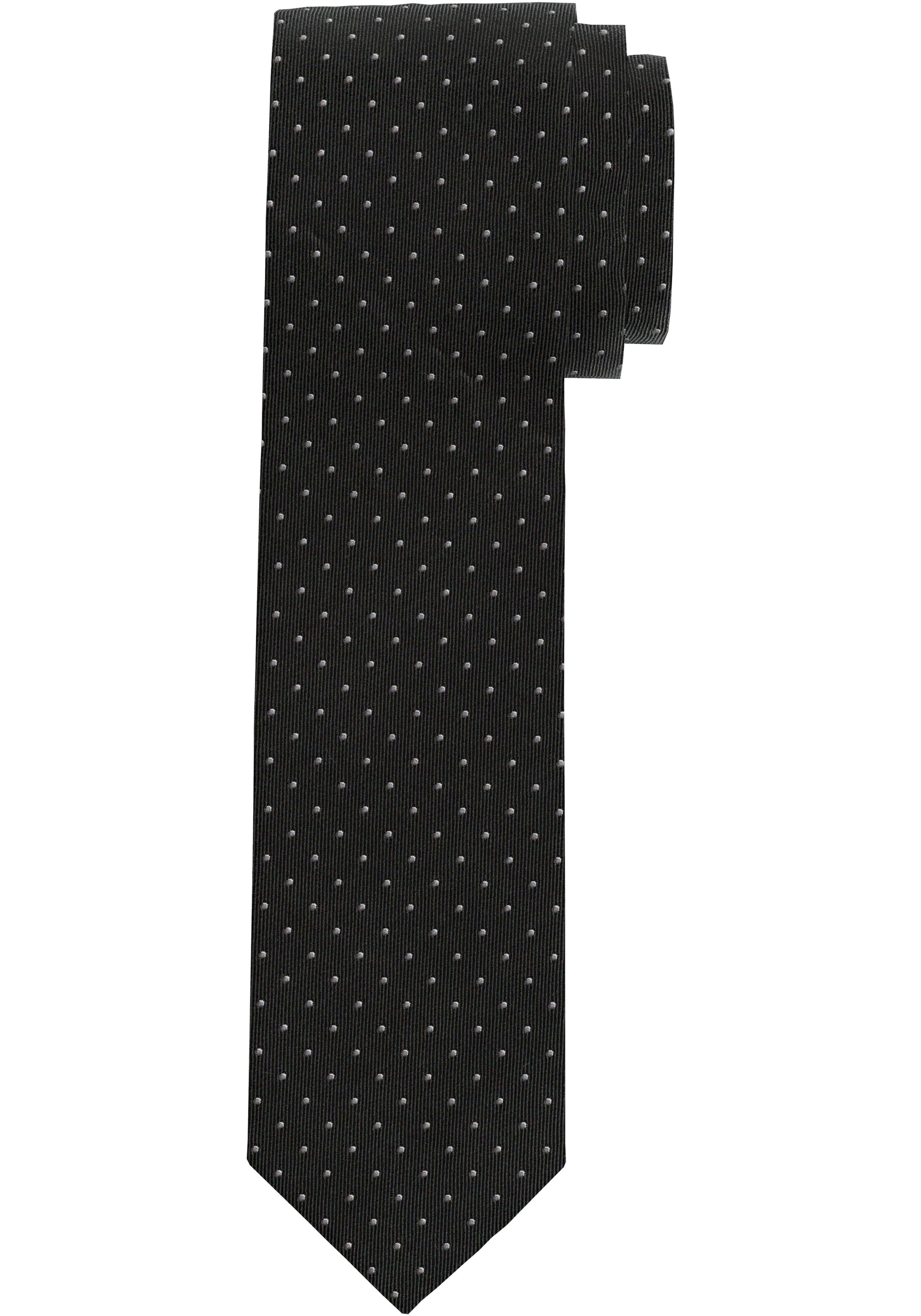 OLYMP Tie in Black: front