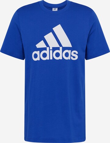 ADIDAS SPORTSWEAR Performance Shirt 'Essentials' in Blue: front