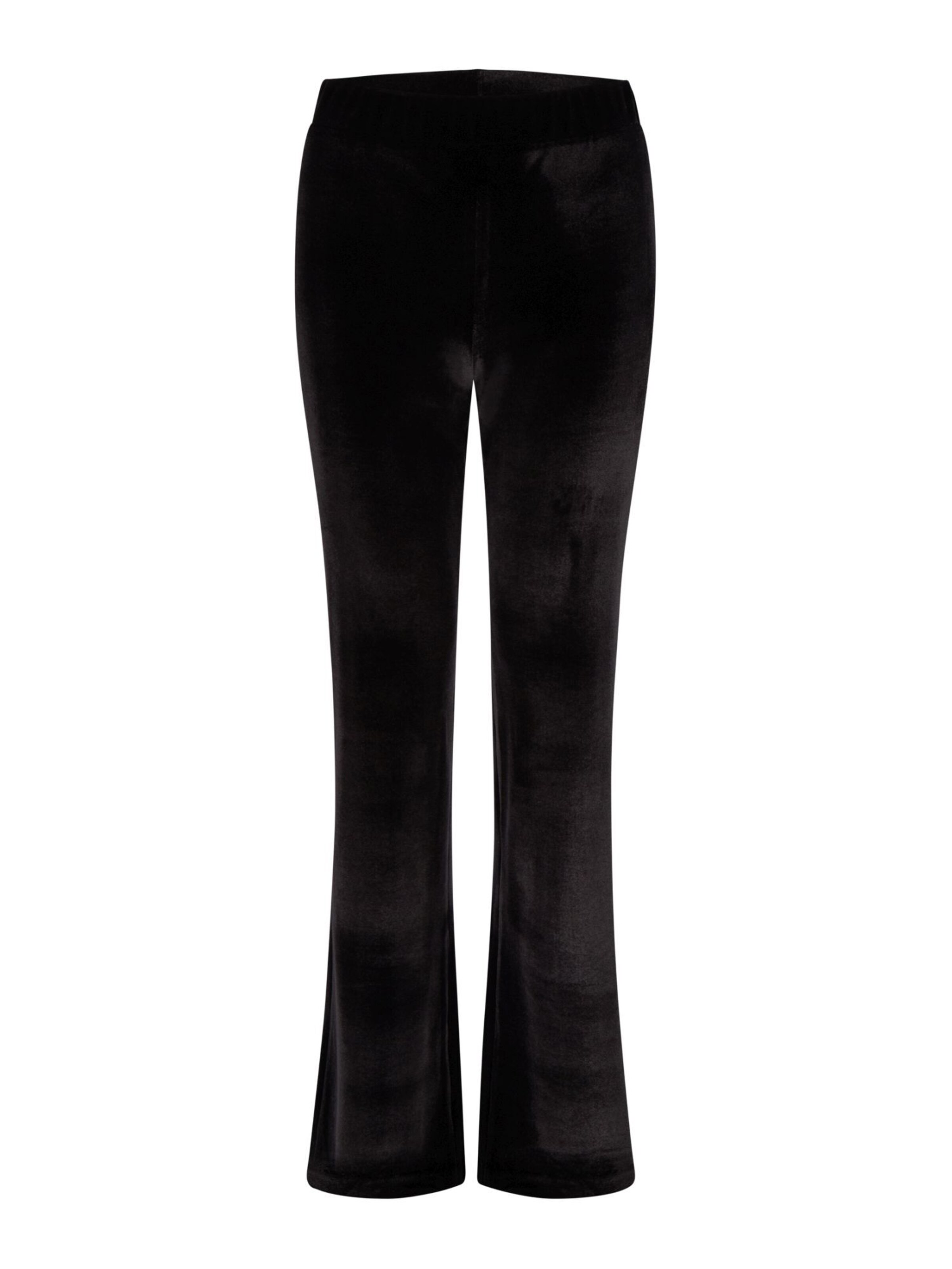 MARC AUREL Flared Pants in Black: front