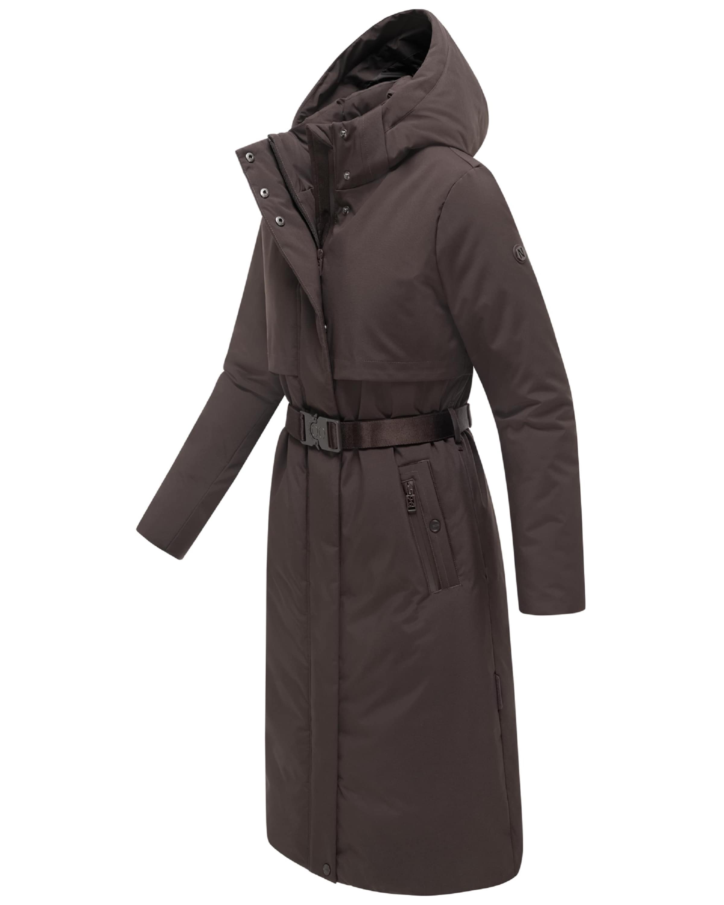 Manteau d’hiver 'Waldbummler 14' NAVAHOO en marron