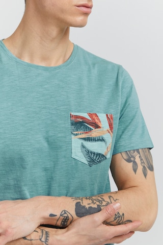 BLEND T-Shirt 'TROP' in Blau