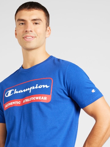 Champion Authentic Athletic Apparel Tričko – modrá