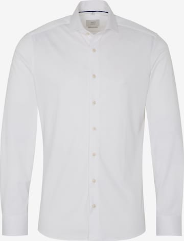 ETERNA Slim fit Business Shirt in White: front