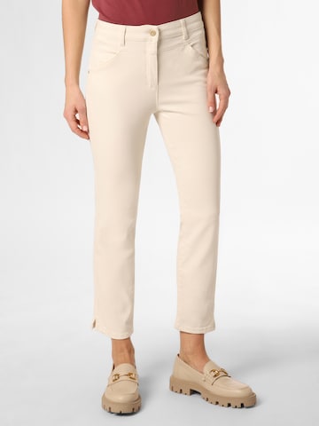 TONI Slim fit Jeans 'Be Loved' in Beige: front