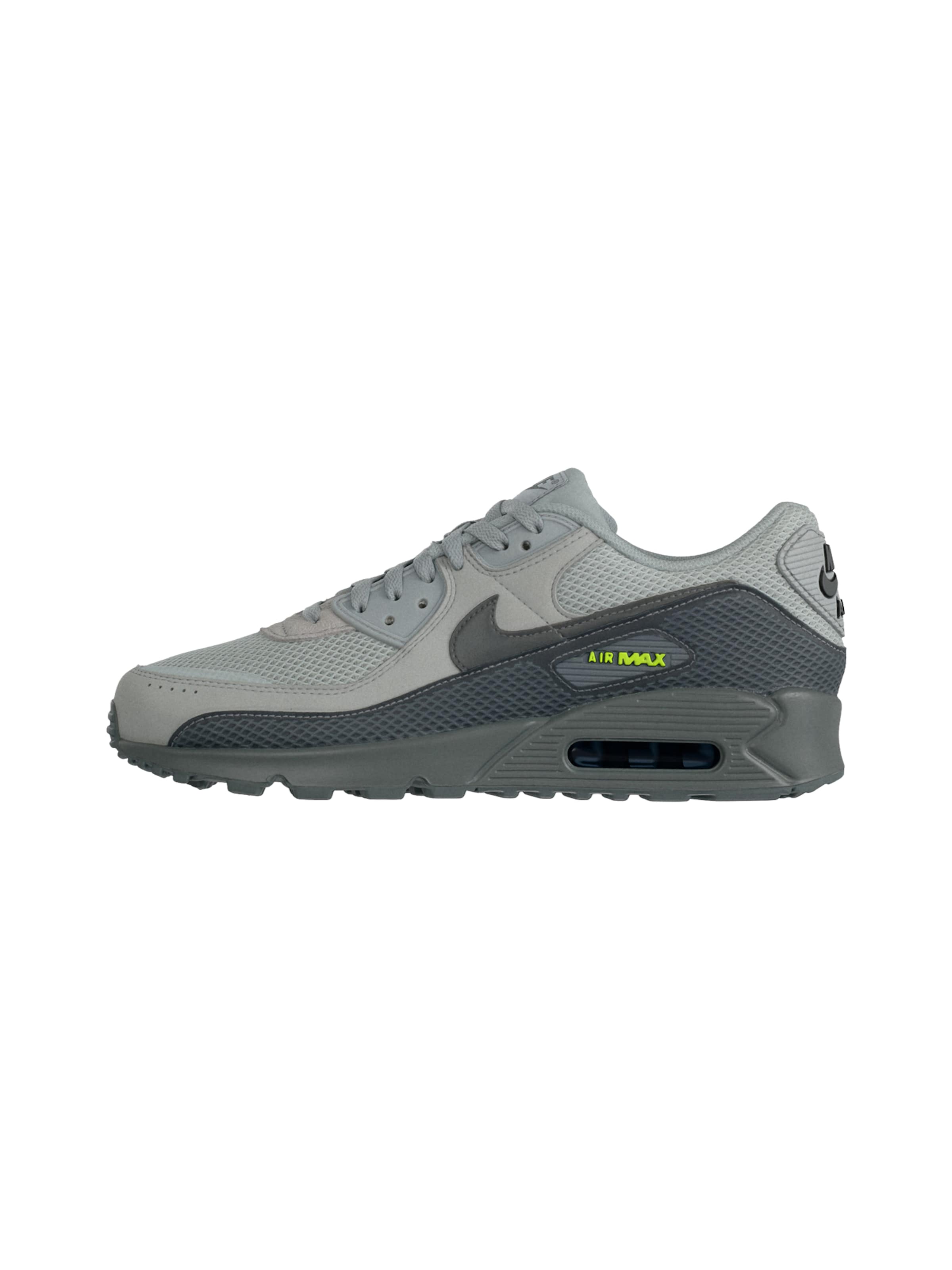 Nike Sportswear - Sapatilhas baixas 'Air Max 90 Premium' em cinzento: frente
