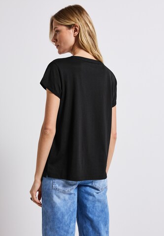 STREET ONE Shirt in Black