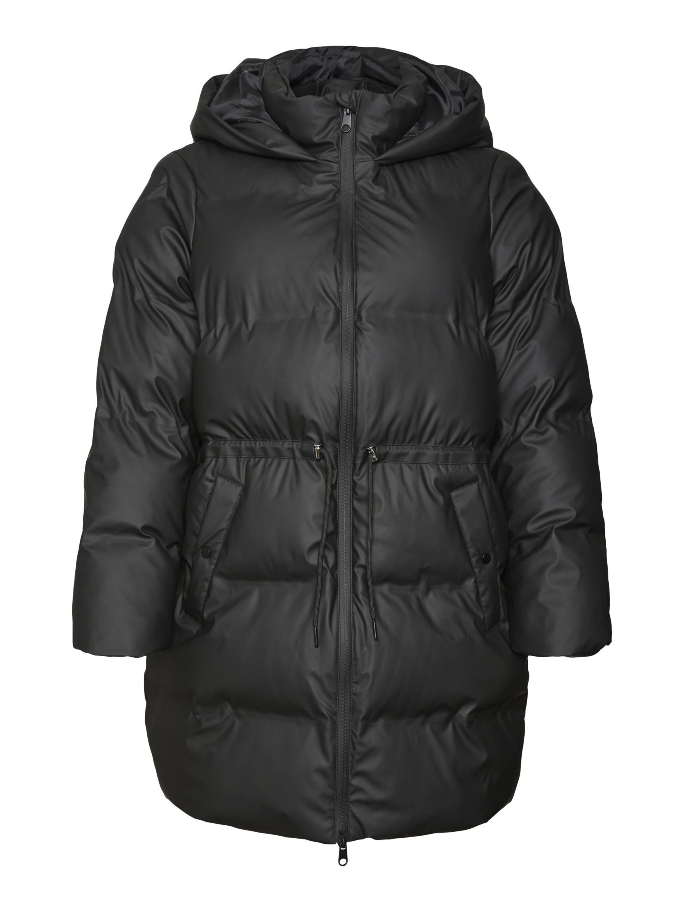 Vero Moda Curve Vinterjakke 'NOE' i sort: forside