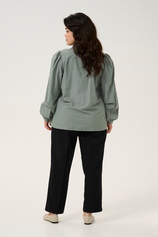 Camicia da donna 'KC Mai' di KAFFE CURVE in verde