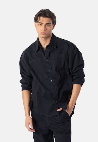 Comfort fit Camicia 'Romio' di Elias Rumelis in grigio: frontale