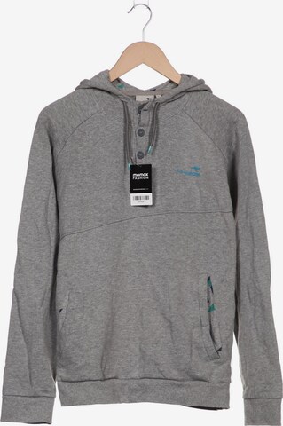 KangaROOS Sweatshirt & Zip-Up Hoodie in L in Grey: front