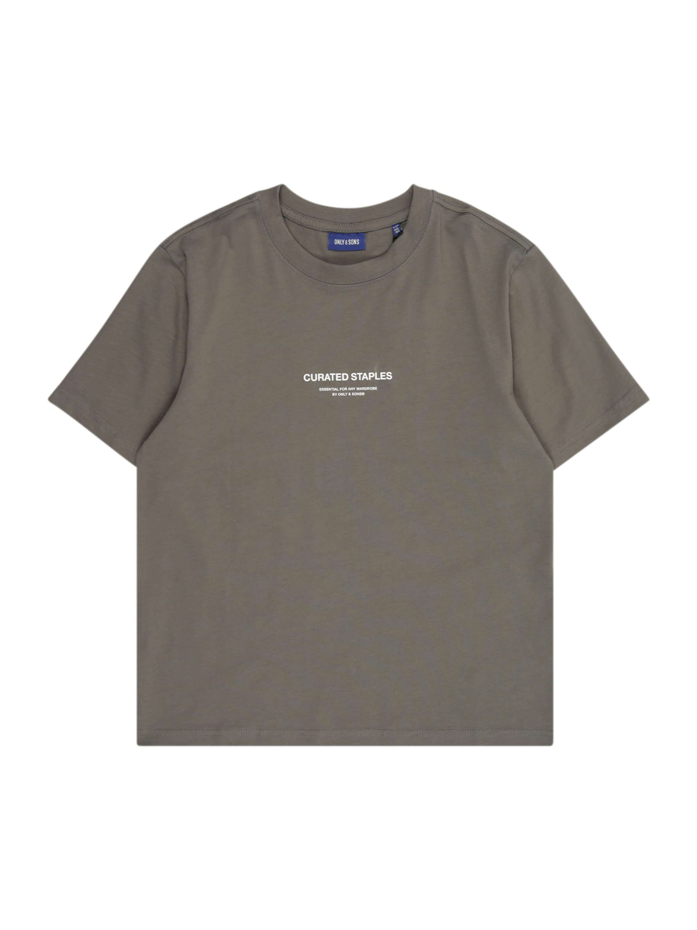 Only & Sons Junior Särk 'OSJCURATED', värv hall: eest vaates