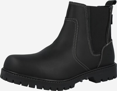 Ghete chelsea Dockers by Gerli pe negru, Vizualizare produs