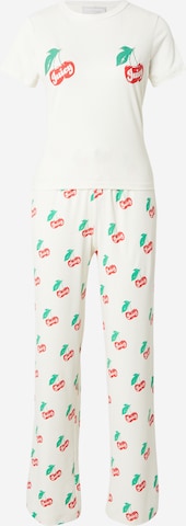 Juicy Couture Pyjama värissä valkoinen: etupuoli