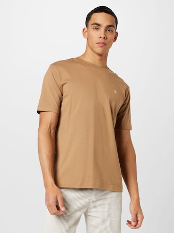 Marc O'Polo T-Shirt  (GOTS) in Braun: predná strana