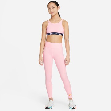 Skinny Pantaloni sportivi di NIKE in rosa