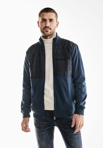 Street One MEN Between-Season Jacket in Blue: front