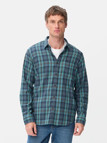 CAMEL ACTIVE Regular fit Button Up Shirt in Green: front