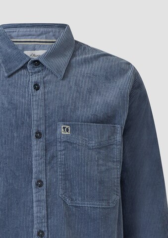 Coupe regular Chemise s.Oliver en bleu