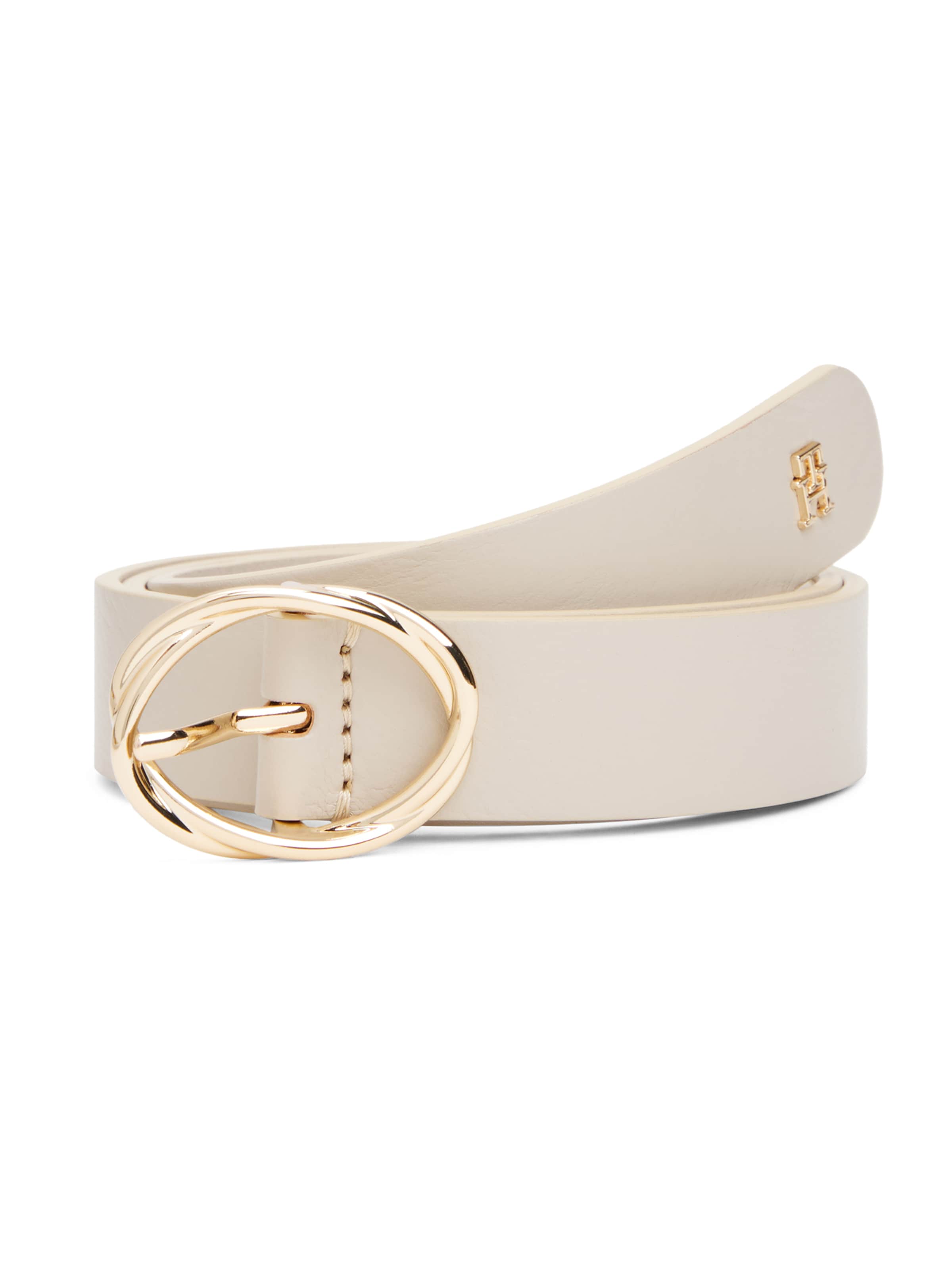 Ceinture 'CHIC' TOMMY HILFIGER en beige : devant