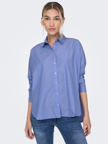 ONLY Bluse 'Grace' in Blau