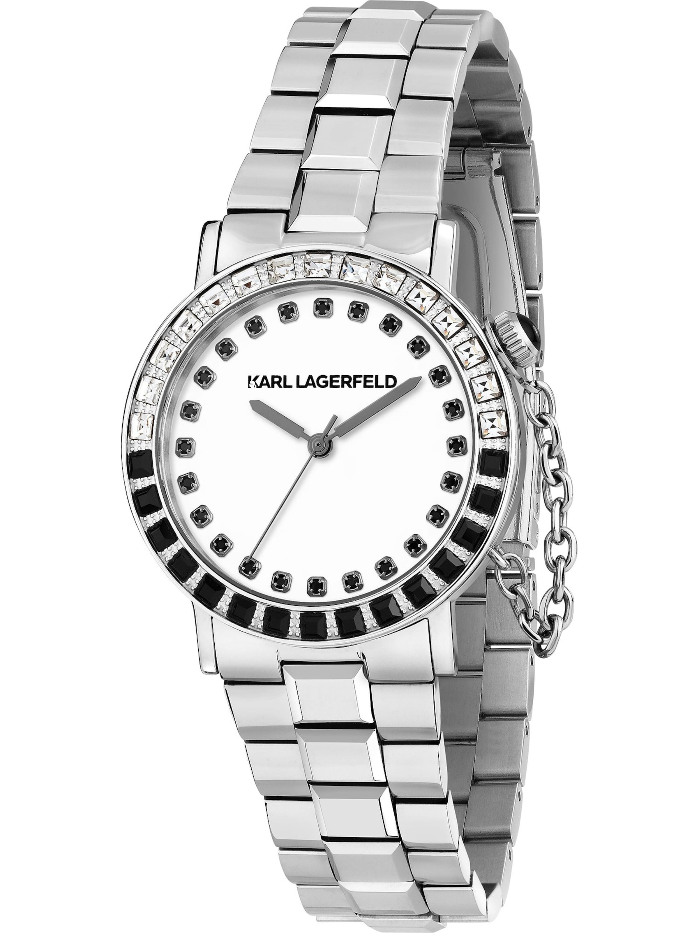 Karl Lagerfeld Analog Watch in Silver: front