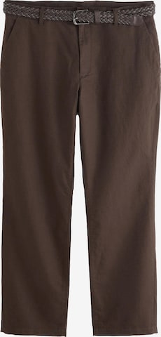 Next Chino trousers in Brown: front