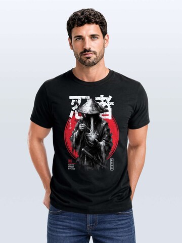 Neverless Shirt 'Rōnin' in Black