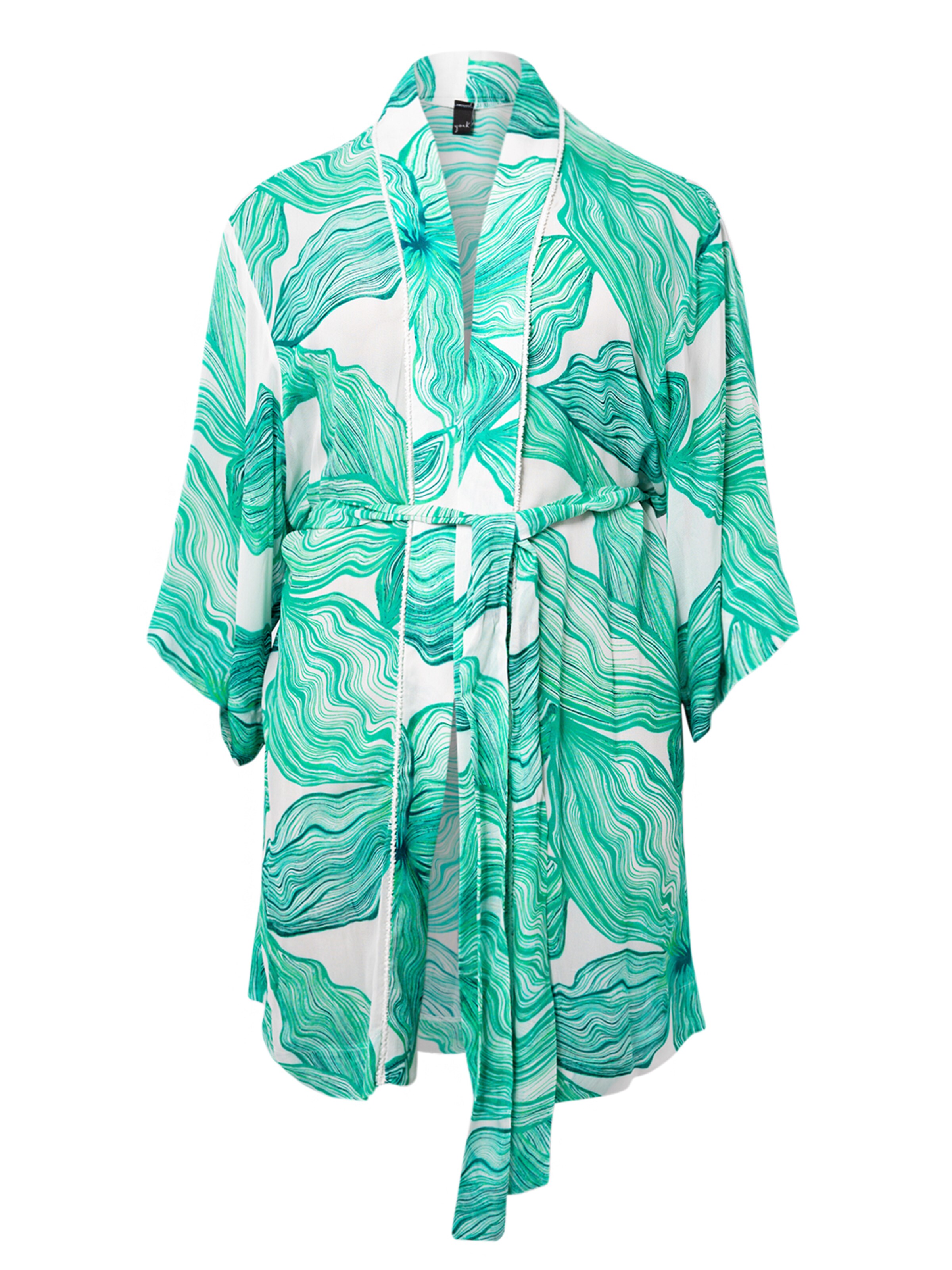 Kimono YOEK en vert : devant