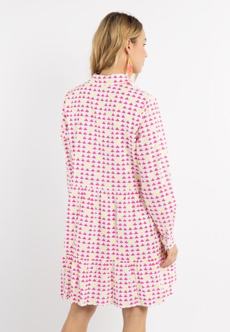 IZIA Shirt dress in Pink