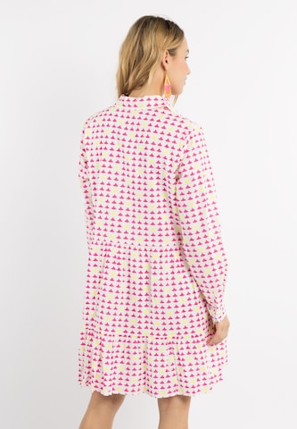 IZIA Shirt Dress in Pink