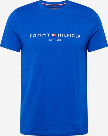 TOMMY HILFIGER Regular fit Shirt in Blauw: voorkant
