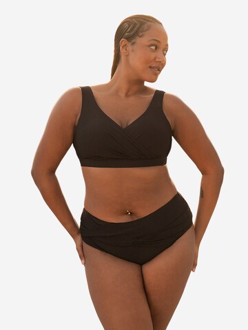 SugarShape Bralette Bikini top 'Porto' in Black: front