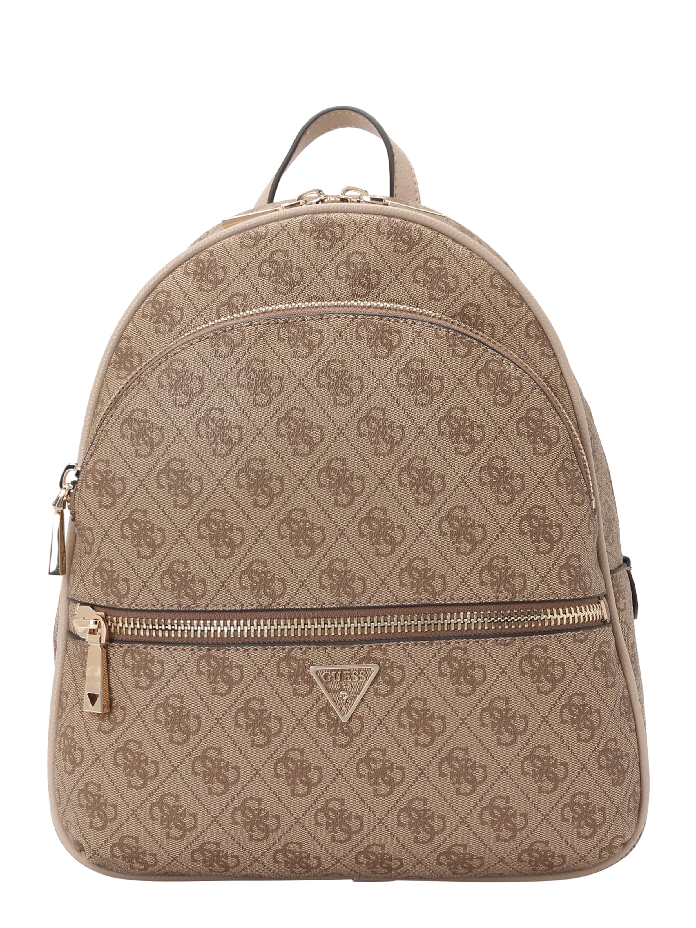 Rucsac 'MANHATTAN II LARGE BACKPACK' de la GUESS pe maro: față