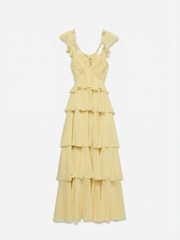 Robe 'VMSafina' VERO MODA en jaune