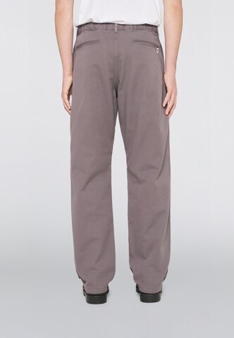EDWIN - Loosefit Calças chino 'Gamma' em cinzento