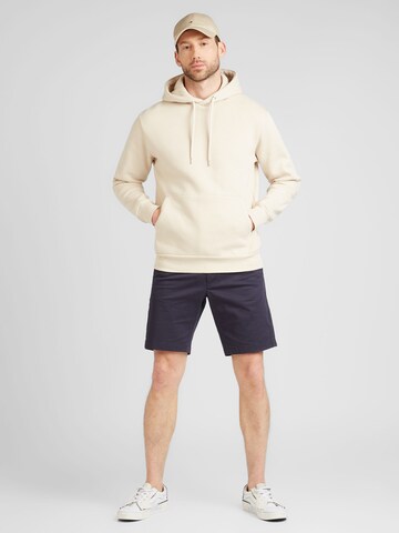 SELECTED HOMME Sweatshirt 'SLHDan' in Beige