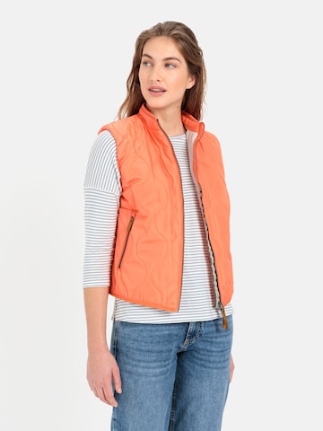 CAMEL ACTIVE Vest in Orange: front