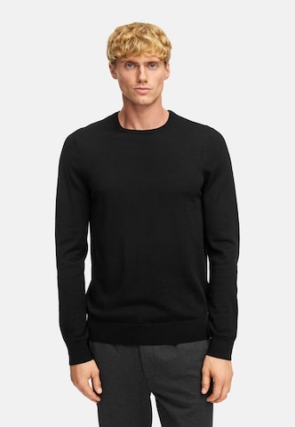 Kronstadt Sweater 'Johannes' in Black: front